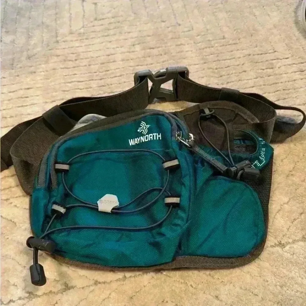 Perfect size with water bottle holder.